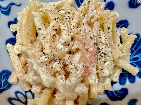 【簡単】明太子マヨのマカロニサラダ